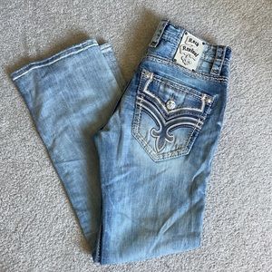Rock Revival Light Wash Men’s Jeans